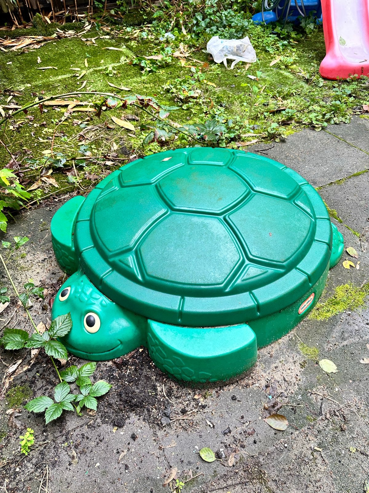 Little Tikes Schildpad Zandbak, Ophalen, Gebruikt