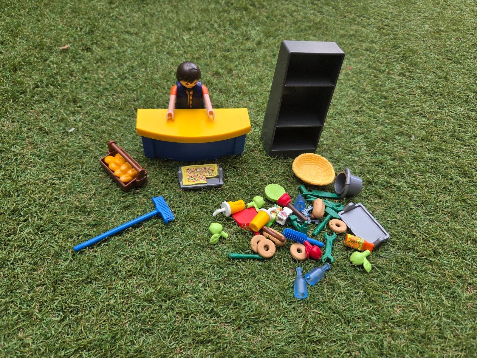Playmobil set met figuur en diverse accessoires, Ophalen of Verzenden, Gebruikt, Jongen of Meisje