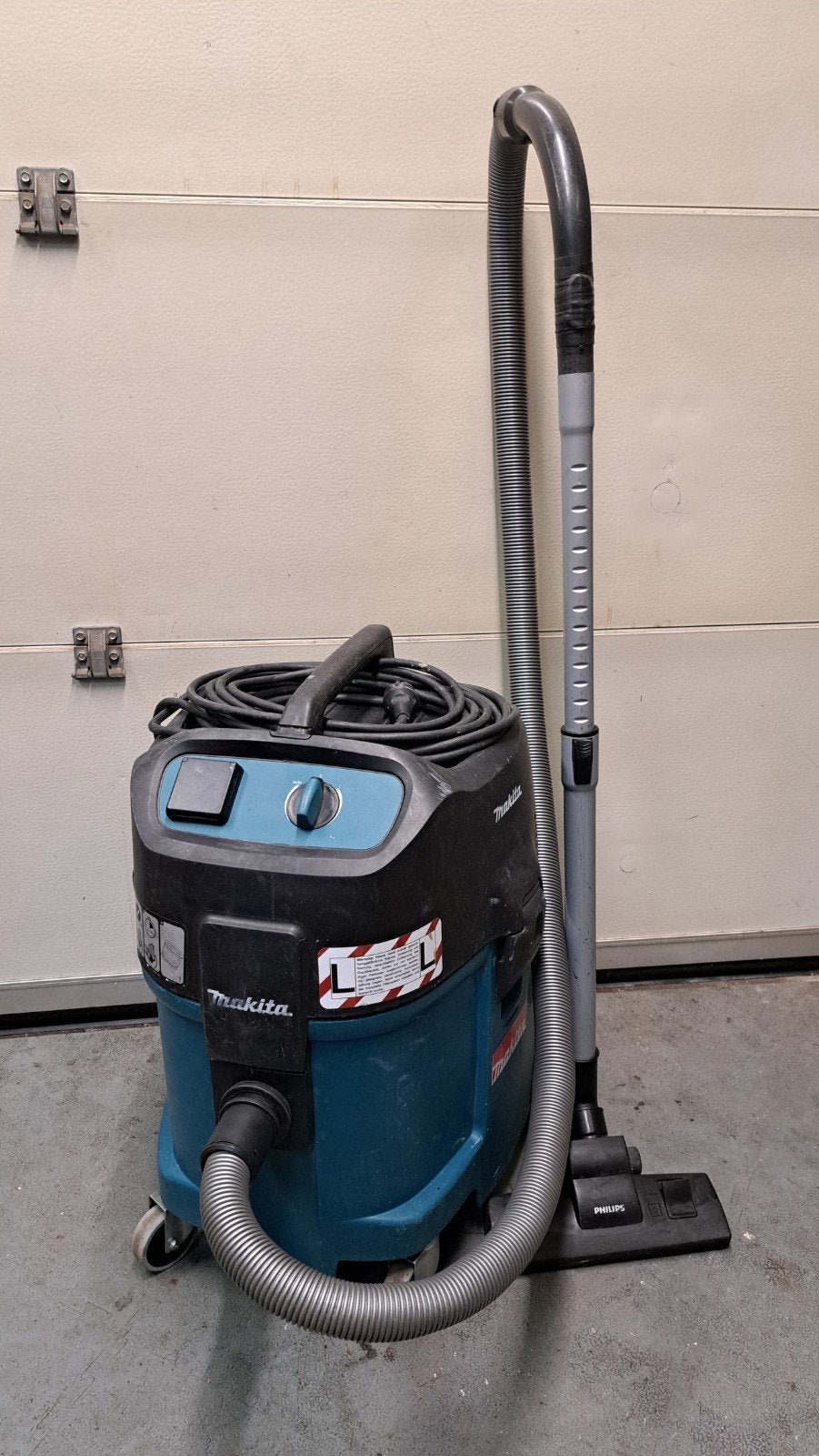 Makita 447LX Bouwstofzuiger, Ophalen, Zo goed als nieuw