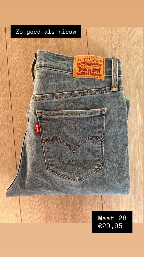 Levi's 310 Supershape Skinny Jeans - Perfecte Staat, Maat 38/40 (M), Blauw, Ophalen of Verzenden, Zo goed als nieuw