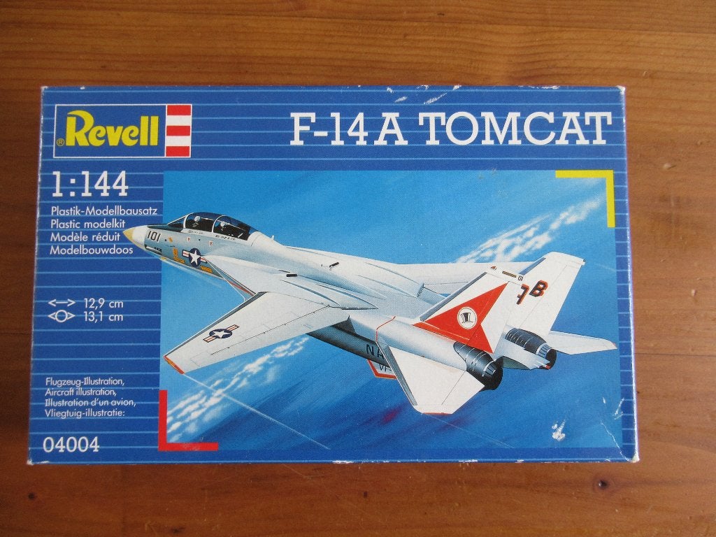F-14A Tomcat (Revell 1/144), Hobby en Vrije tijd, Modelbouw | Vliegtuigen en Helikopters, 1:144 tot 1:200, Revell, Nieuw, Ophalen of Verzenden