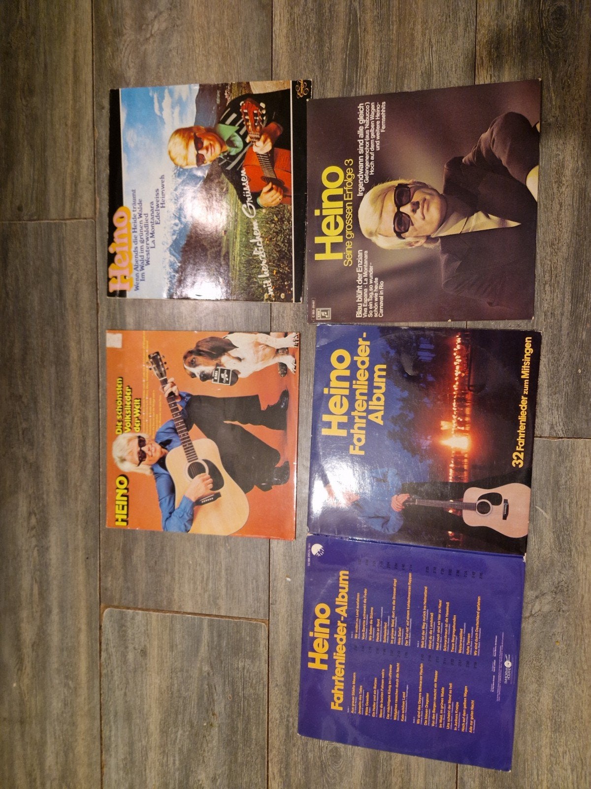 Heino 4 lps, Ophalen of Verzenden