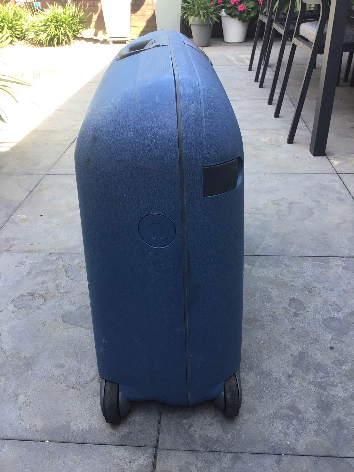 Carlton Reiskoffer met wieltjes en slot, Ophalen, Gebruikt, Hard kunststof, 45 tot 55 cm