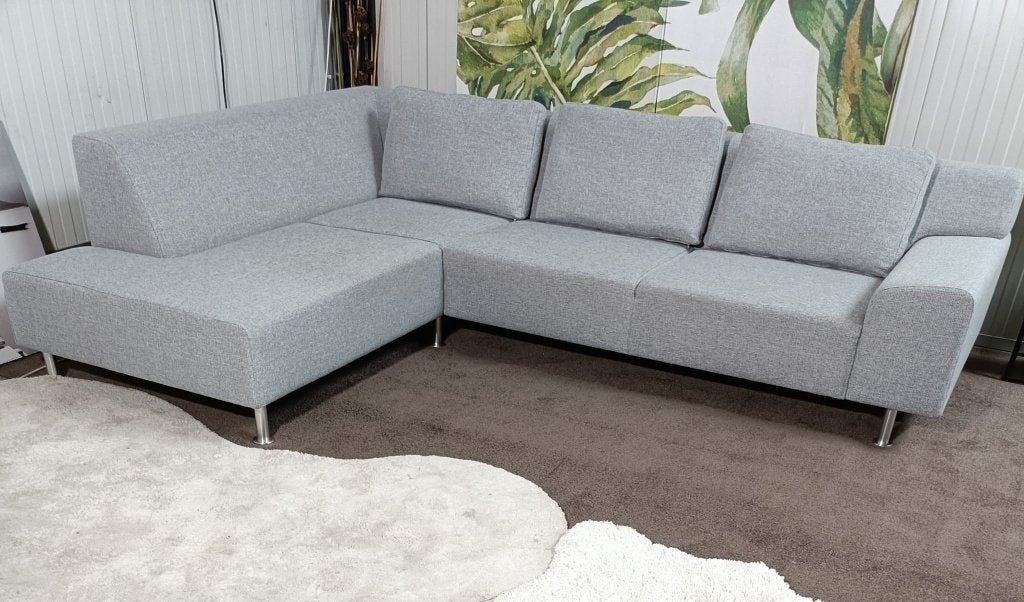 Moderne hoekbank van Pronto, als nieuw! (bezorgoptie), Ophalen, 250 tot 300 cm, Hoekbank, Zo goed als nieuw