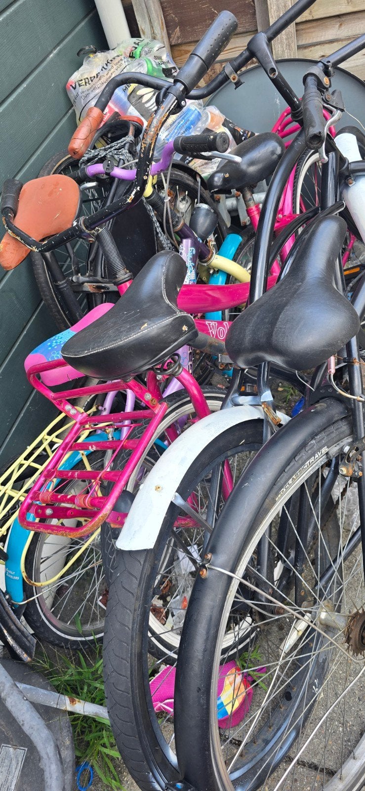 Oude fietsen voor reparatie, onderdelen of oud ijzer, Fietsen en Brommers, Ophalen, Gebruikt