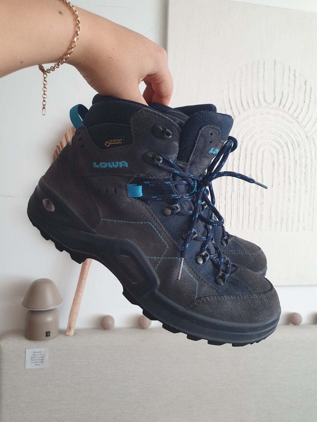 Lowa wandelschoenen maat 39 - Kody III GTX Mid Junior, Ophalen of Verzenden, Gebruikt, Schoenen