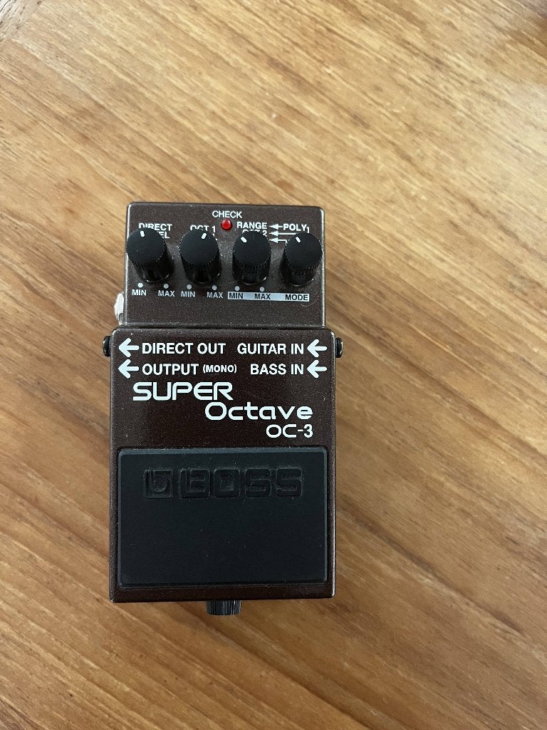 Boss OC-3 Super Octave, Verzenden, Gebruikt, Overige typen