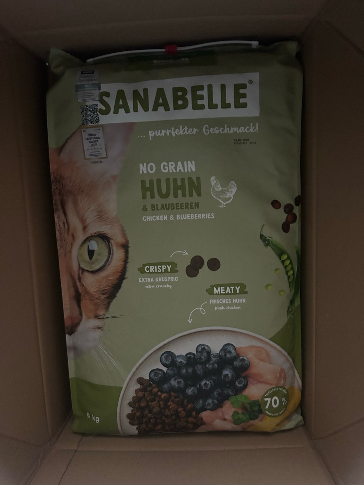 Sanabelle kattenvoer 8kg, Ophalen