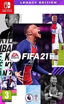 FIFA 21 Legacy Edition - Switch, Gebruikt, 1 speler, Ophalen of Verzenden, Vanaf 3 jaar