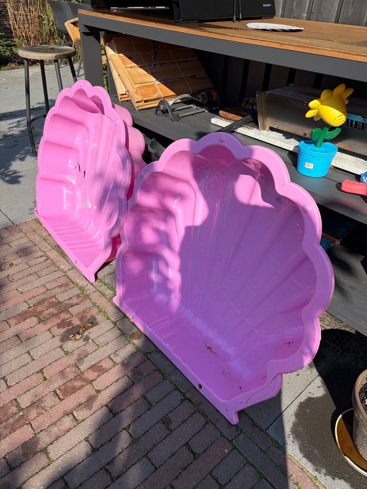 Schelp zandbak roze, Ophalen of Verzenden