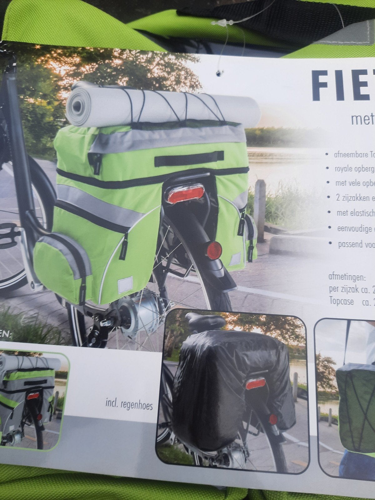 Grote fietstas, speciaal voor vakantie, Ophalen of Verzenden, Nieuw