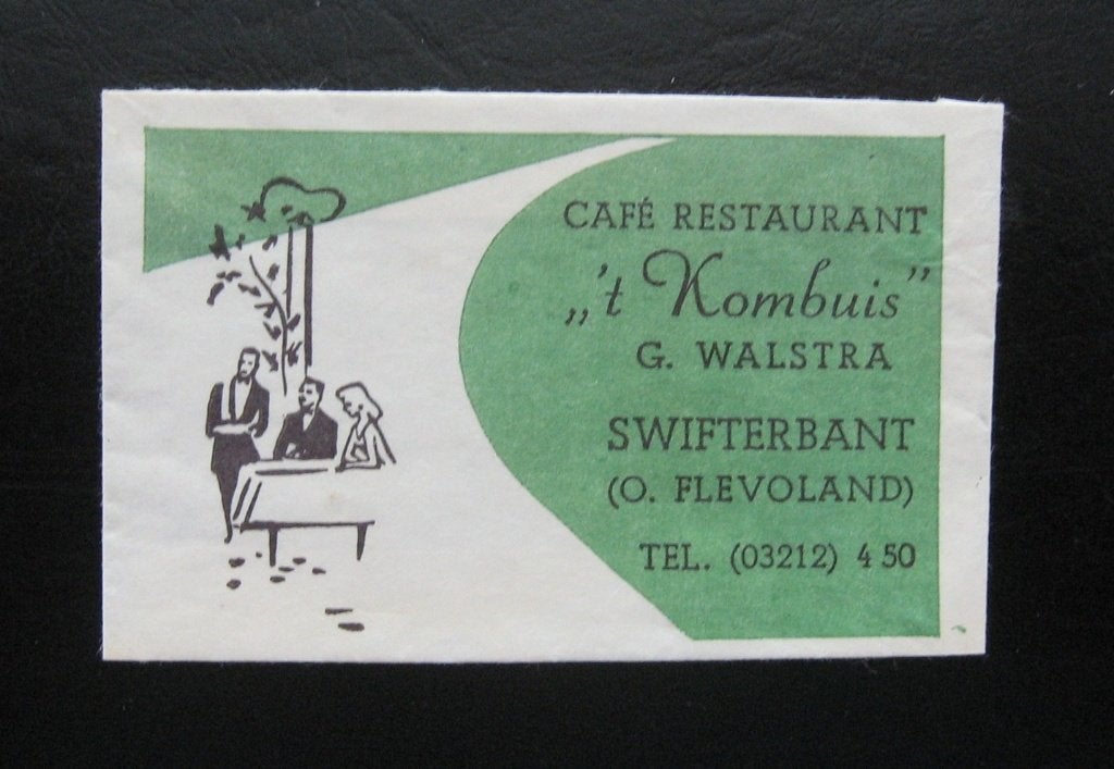 3285 Swifterbant - Cafe Restaurant 't Kombuis, Verzenden, Nederland