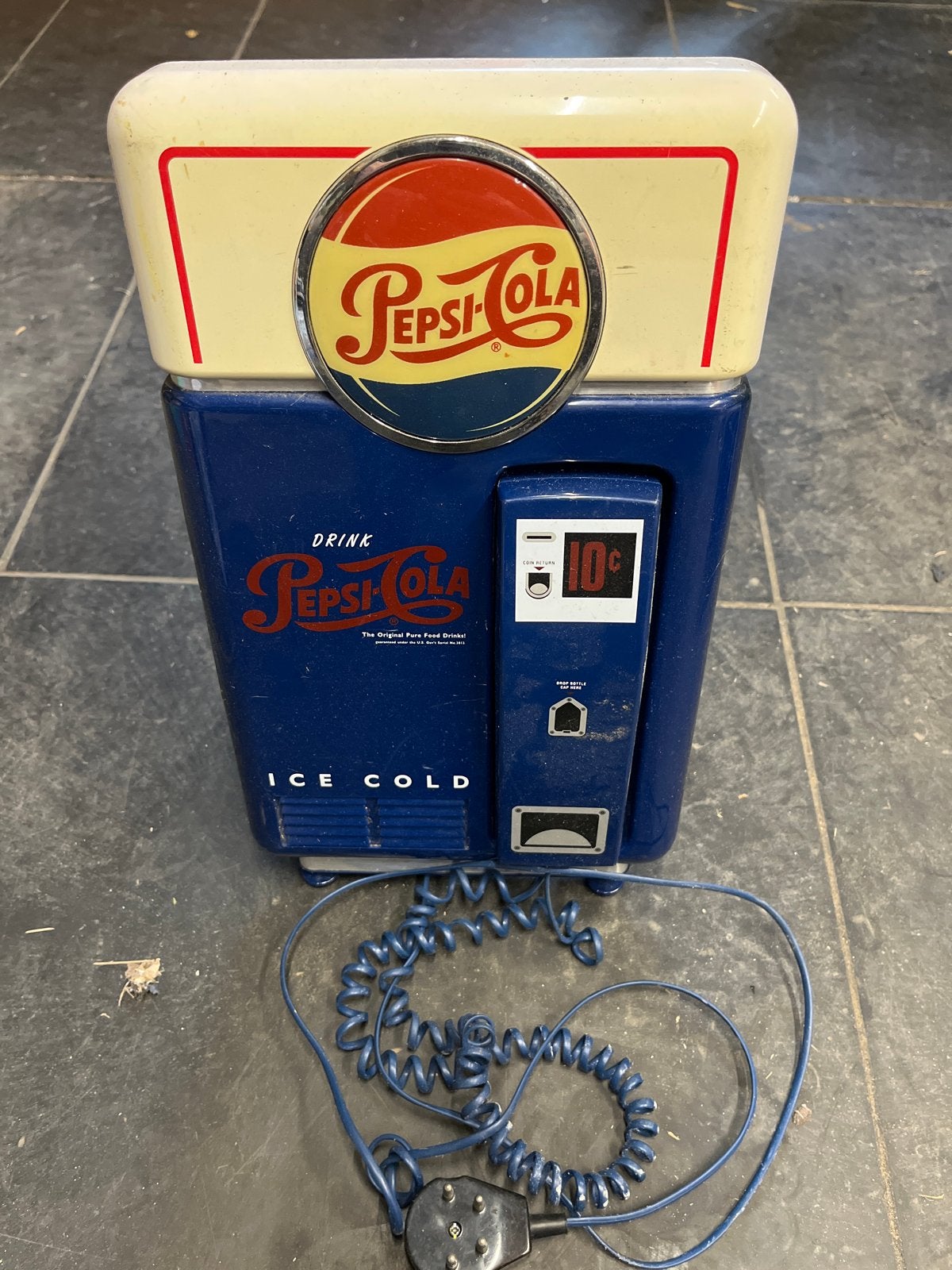 Vintage Pepsi-cola telefoon, Ophalen, Gebruikt