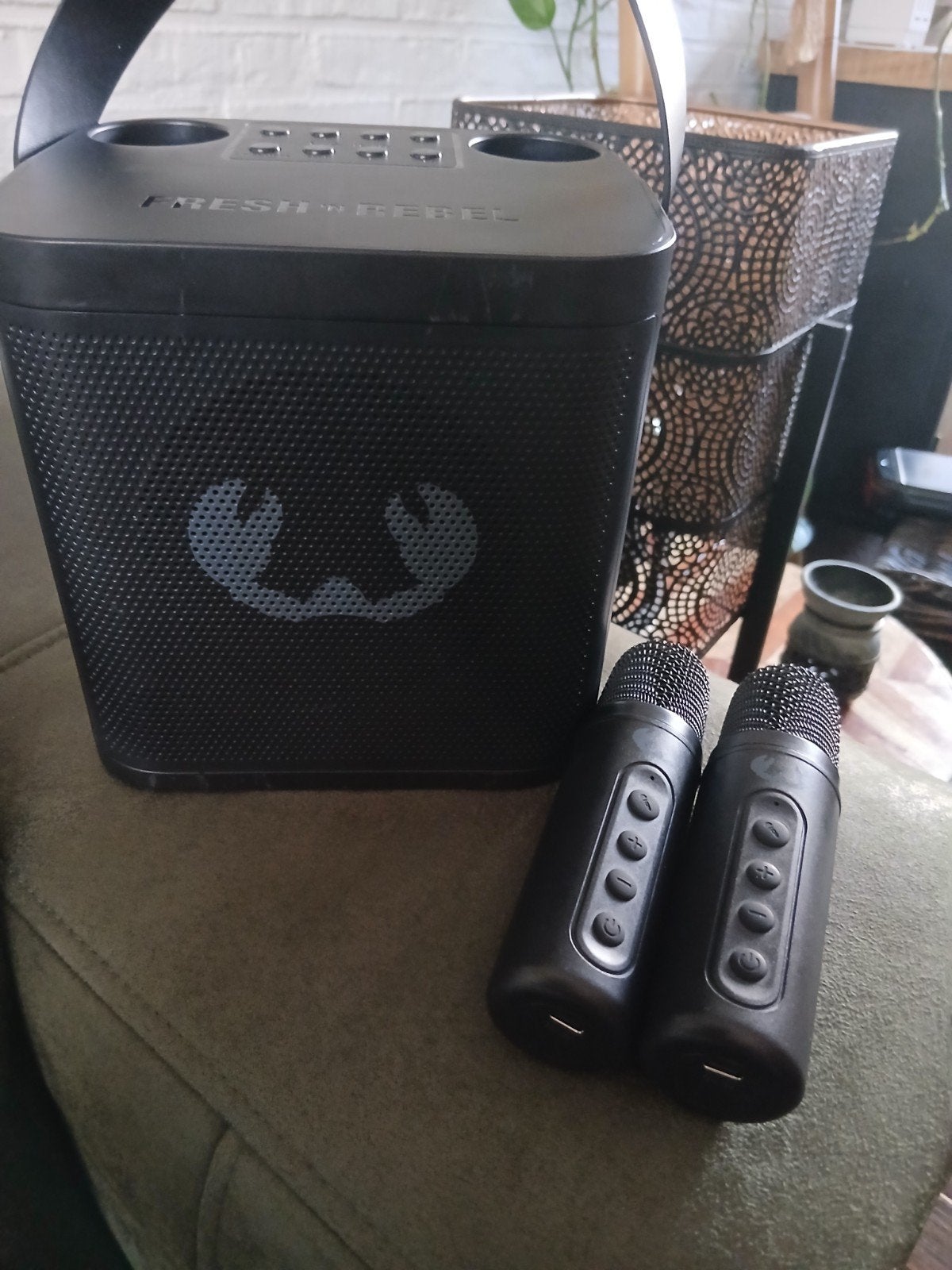 Fresh 'n Rebel Karaoke Set - Nieuwstaat, Goede Bass, Ophalen of Verzenden