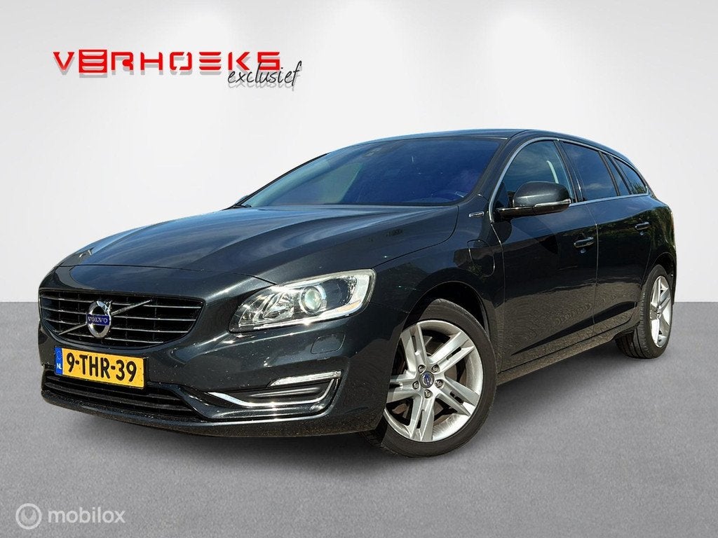 Volvo V60 2.4 D6 AWD Plug-In Hybrid Summum + Trekhaak!, Auto's, Volvo, Bedrijf, Te koop, V60, 4x4, ABS, Airbags, Airconditioning