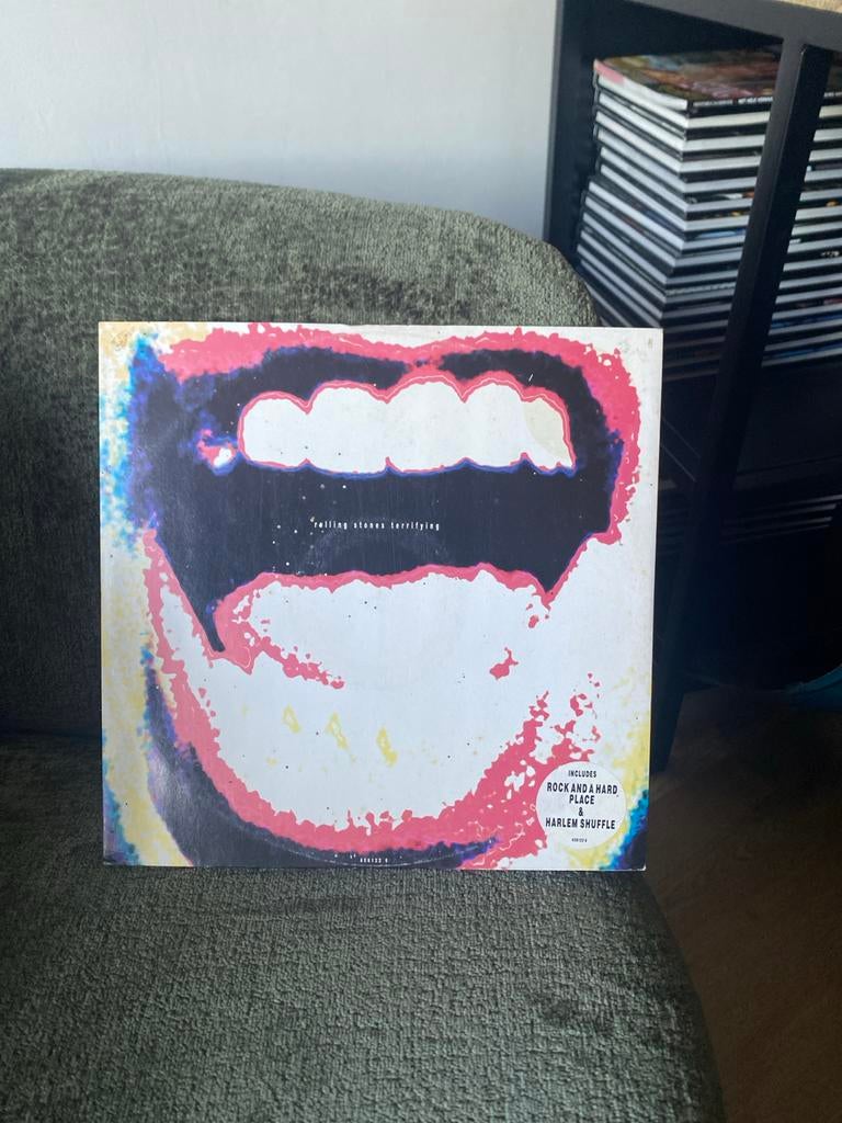 Rolling Stones - Dirty Work LP (1986), Ophalen of Verzenden, Gebruikt, 12 inch