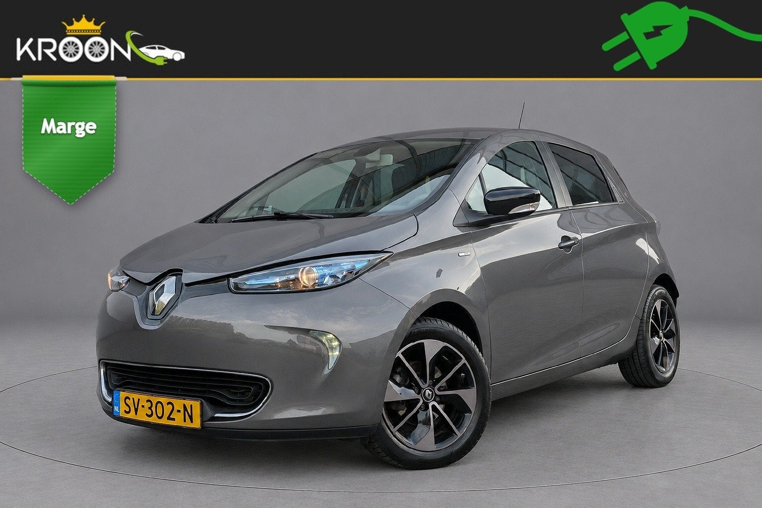 Renault ZOE R90 Bose 41kWh KOOPACCU SOH 87% 3-Fase, Auto's, Dealer onderhouden, Gebruikt, 300 km, Met garantie (alle)