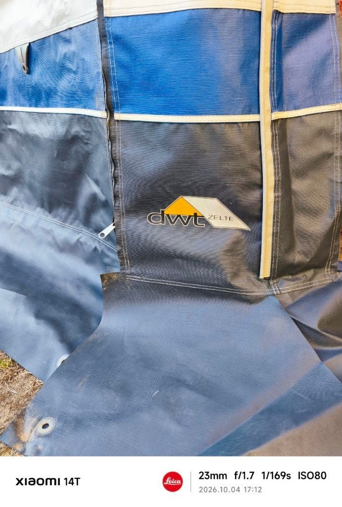 Winter voortent, Ophalen, Zo goed als nieuw, Polyester, Overige merken