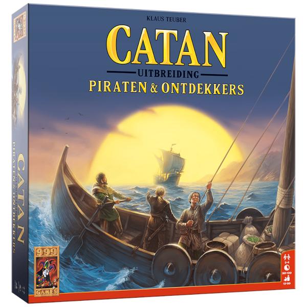 Catan Uitbreiding Piraten en Ontdekkers 999 Games Bordspel, 999 Games, Nieuw, Ophalen of Verzenden, Vijf spelers of meer