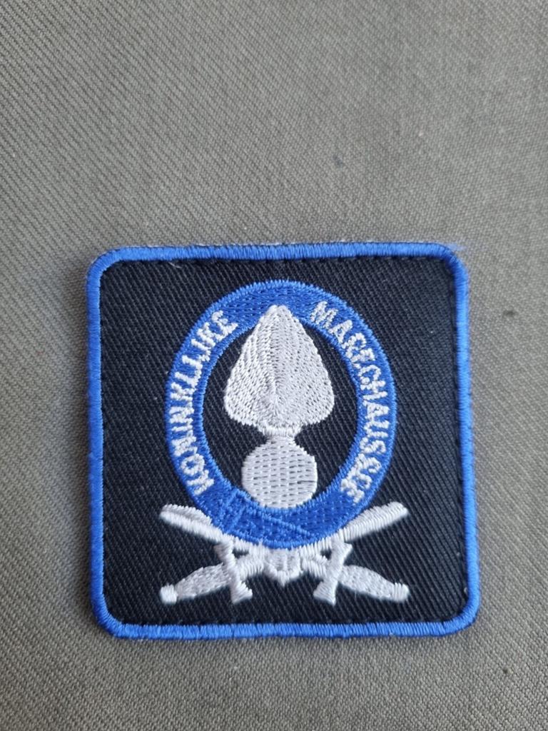 Borstpatch Koninklijke Marechaussee nr 2, Ophalen of Verzenden, Marechaussee, Nederland, Embleem of Badge