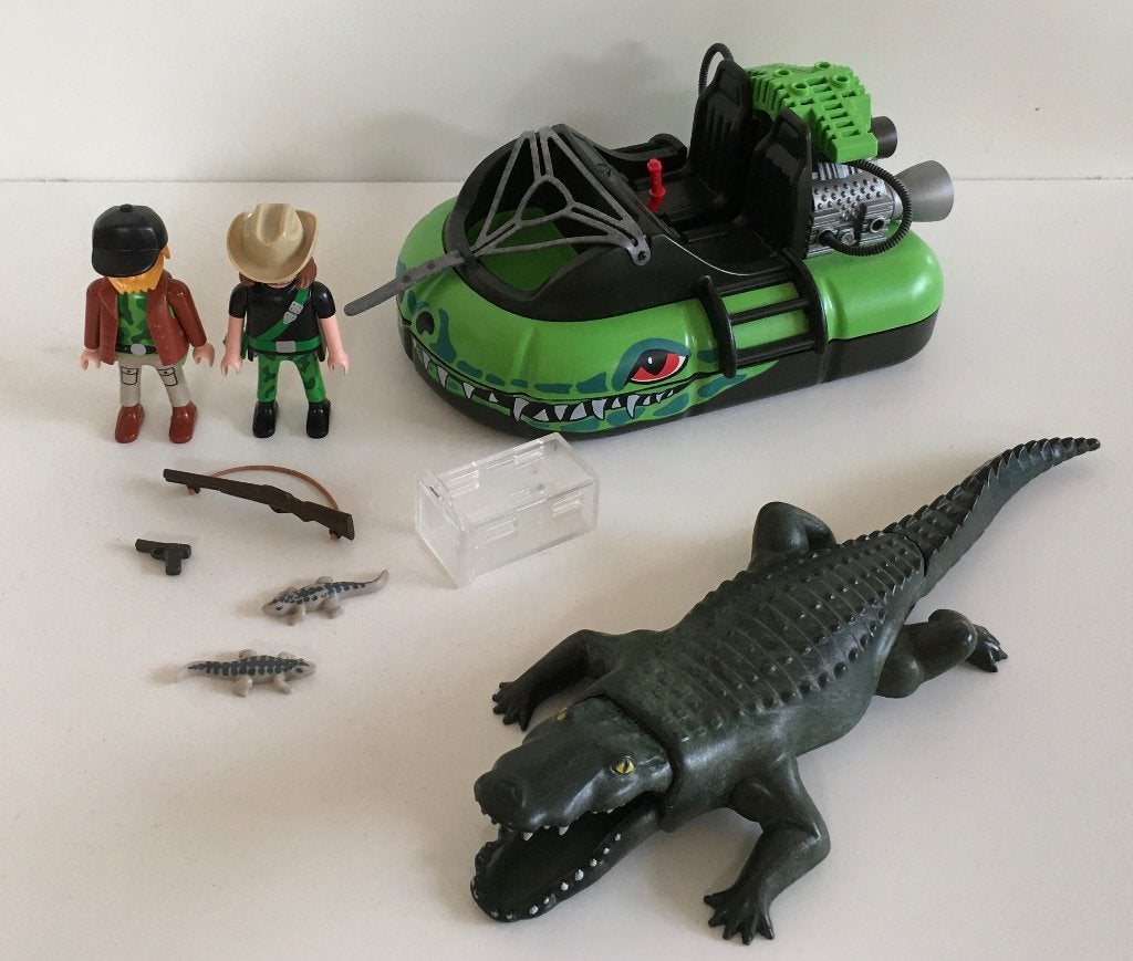 Playmobil 4446, Gangster Hovercraft., Gebruikt, Complete set, Overige typen, Ophalen of Verzenden