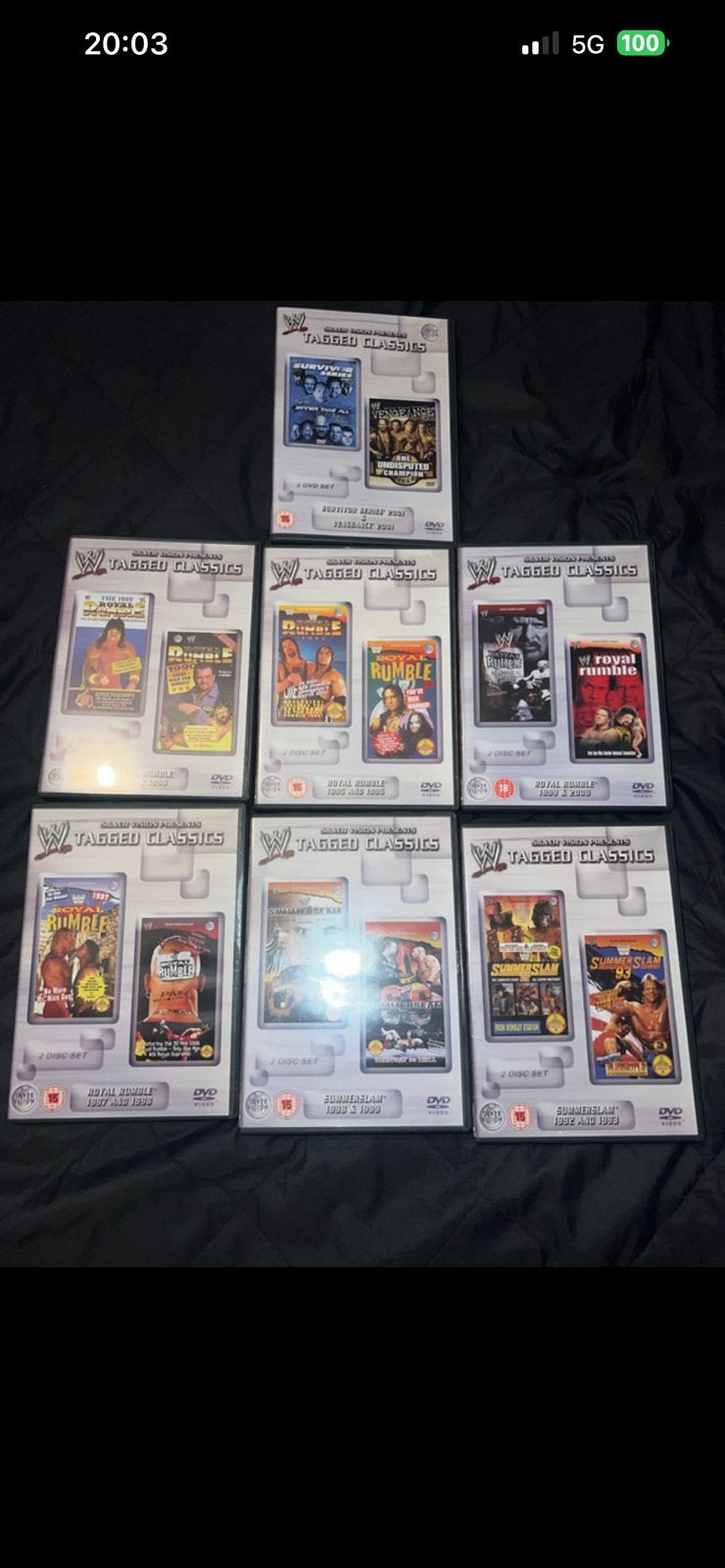 Wwe dvds, Ophalen of Verzenden, Zo goed als nieuw