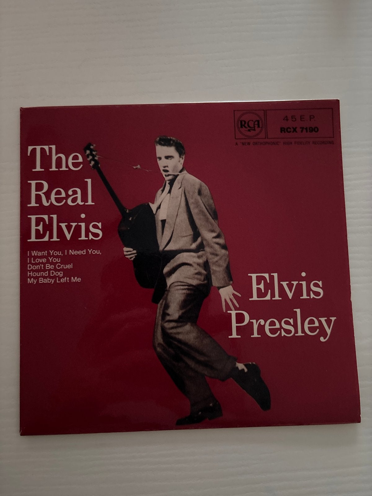 Elvis Presley - The Real Elvis 45 toeren vinyl EP, Ophalen of Verzenden, Zo goed als nieuw, Cd of Plaat