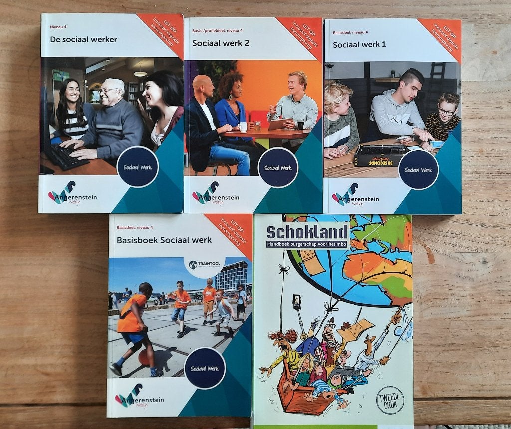 boekenpakket MBO 4 Sociaal Werk, Boeken, VMBO, Overige vakken, Boom, Ophalen of Verzenden