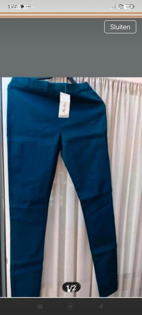 Miss Etam jegging blauw maat 40 nieuw, Ophalen of Verzenden