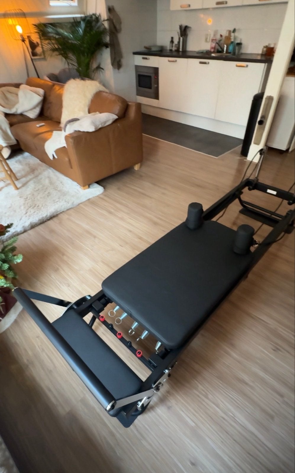 Fitness Pilates Reformer - Zo goed als nieuw, Ophalen, Zo goed als nieuw, Overig