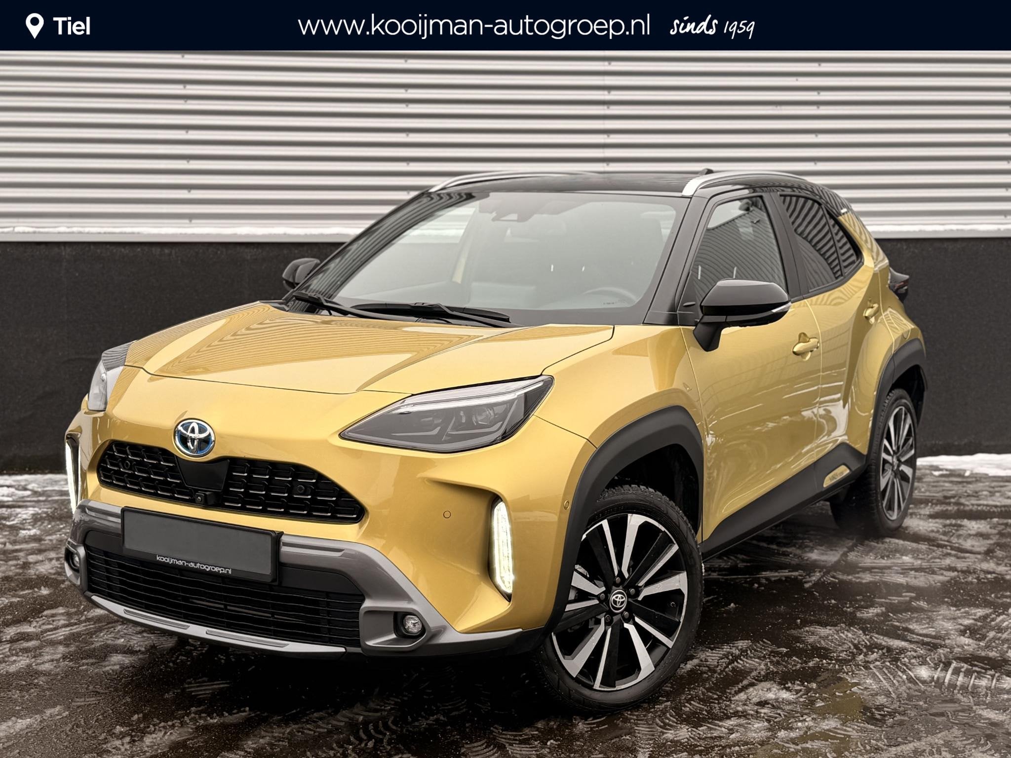 Toyota Yaris Cross 1.5 Hybrid Launch Edition AWD Panoramadak, Auto's, Gebruikt, Euro 6, Overige kleuren, 116 pk