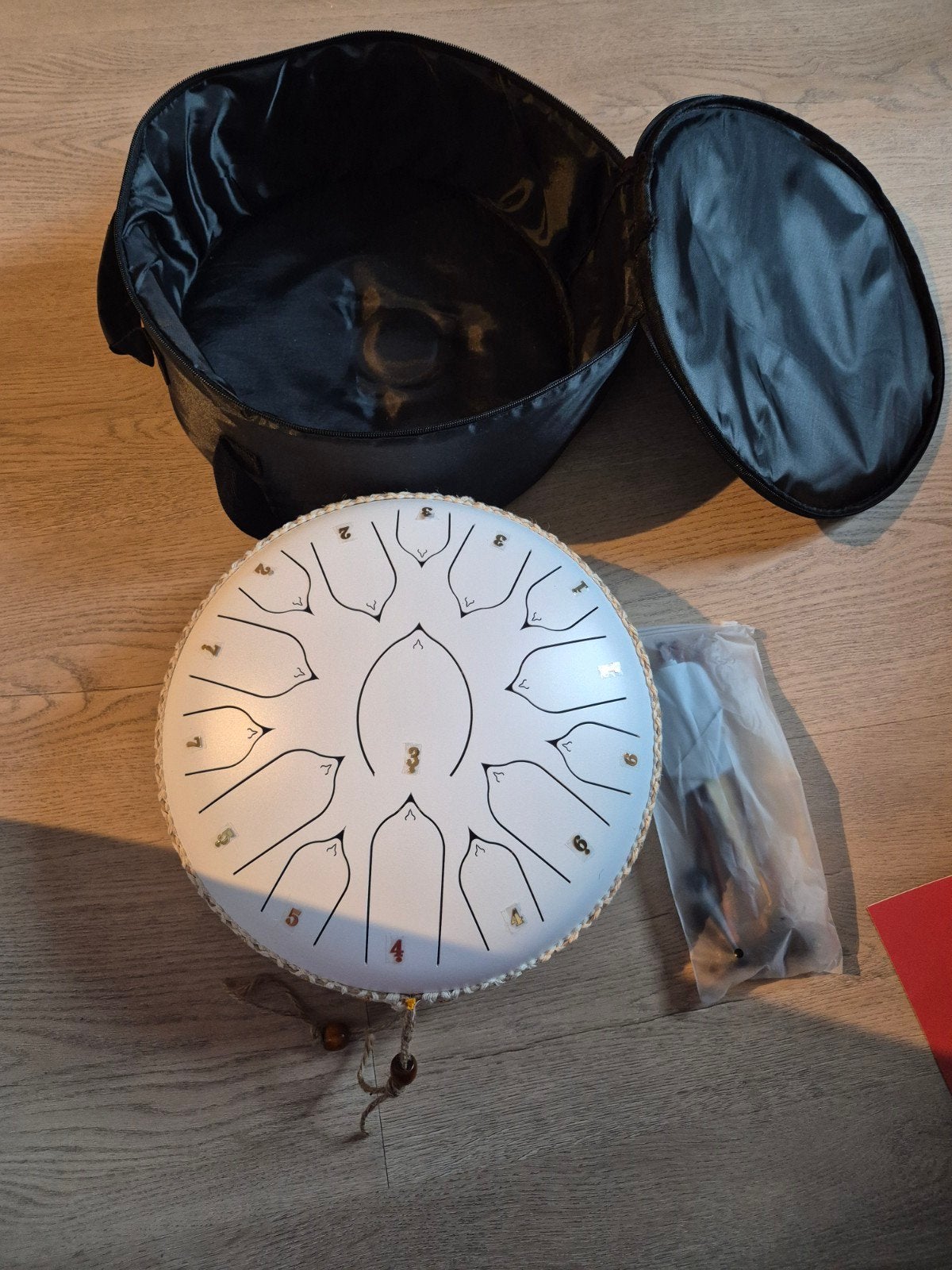 Steel Tongue Drum JYTMUS - 13 inch, 15 tonen, Muziek en Instrumenten, Ophalen, Nieuw, Overige merken