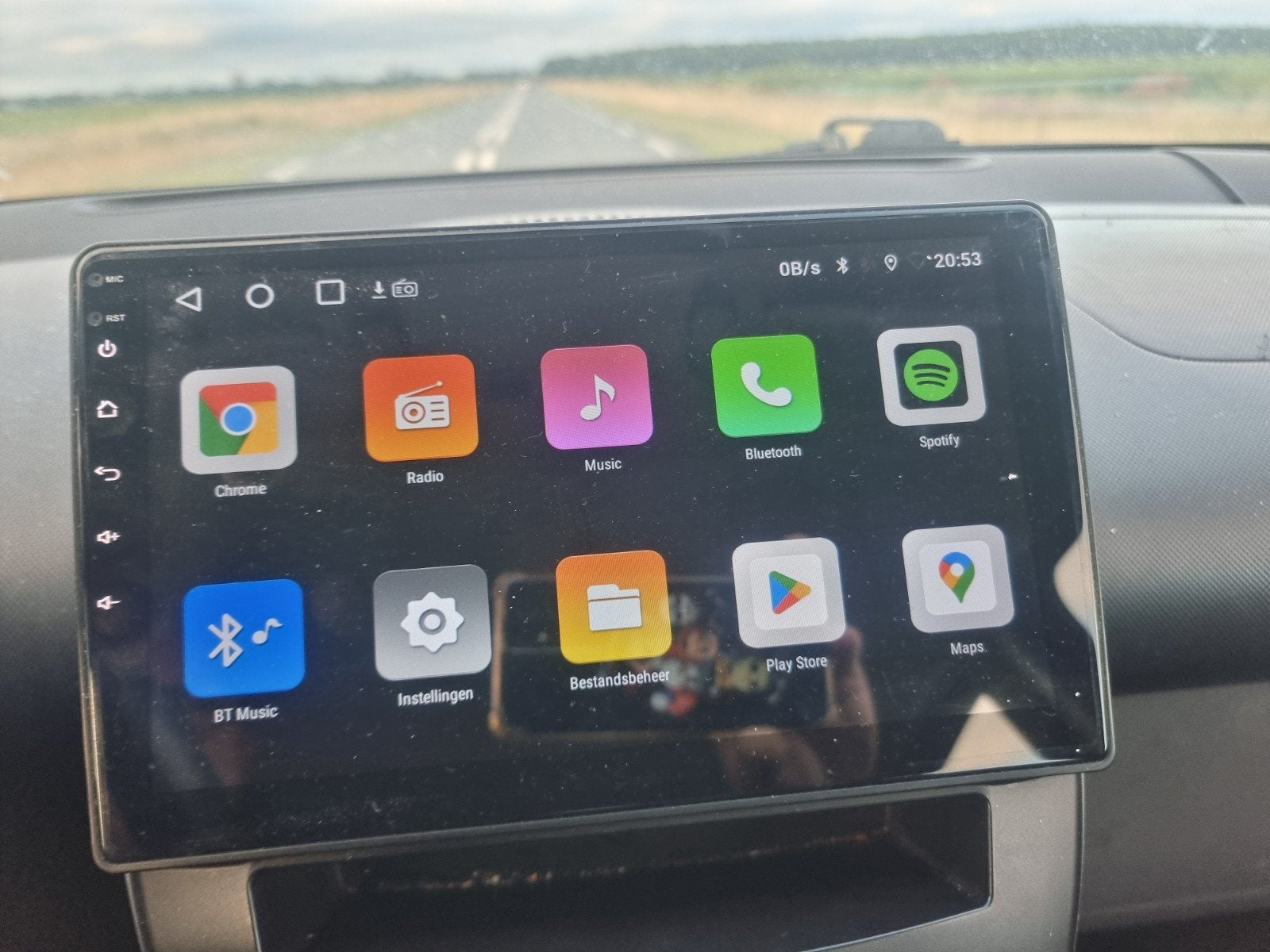 Android Autoradio Navigatie Systeem citroen c1, Auto diversen, Autoradio's, Gebruikt, Ophalen