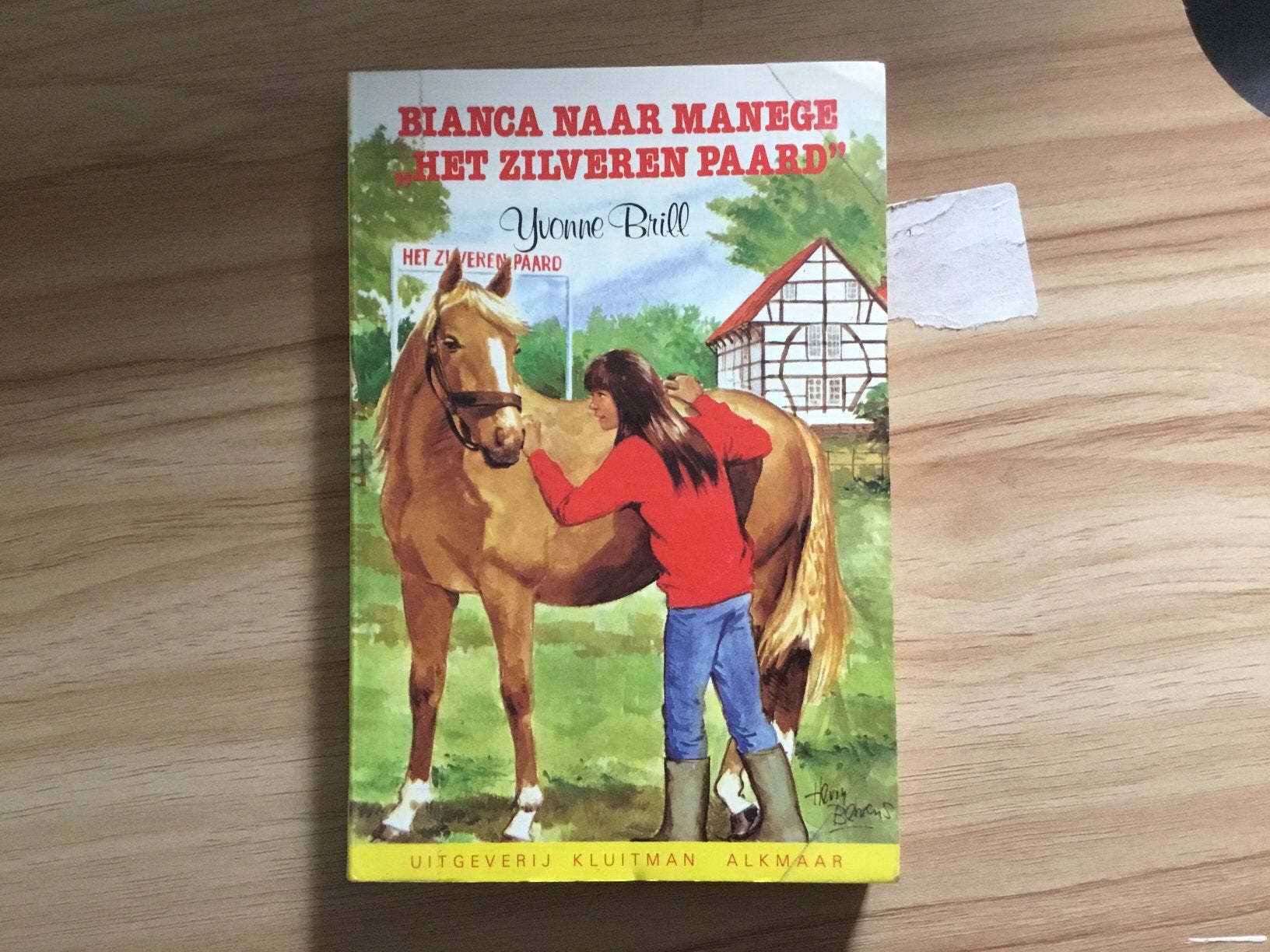 Boek Bianca naar manage het zilvere paard, Boeken, Ophalen of Verzenden, Zo goed als nieuw, Fictie algemeen