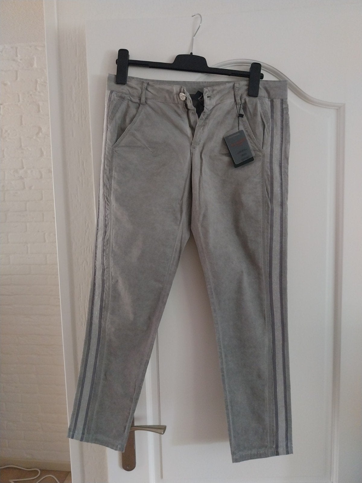 NIEUW BC collection, Heine, katoen, maat 40 kleur grijs, Ophalen of Verzenden, Nieuw, Blauw, W30 - W32 (confectie 38/40)