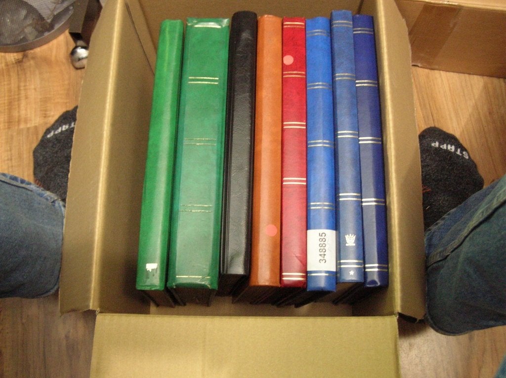 8x Insteek postzegelboeken, Postzegels en Munten, Ophalen of Verzenden, Verzamelalbum