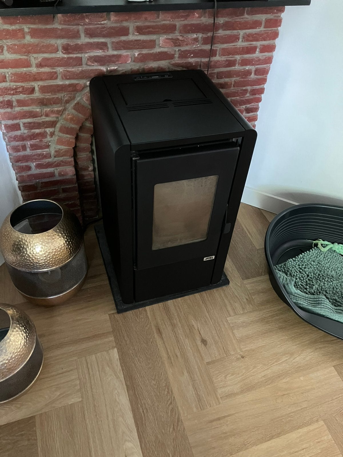 Artel Petite 6KW, Huis en Inrichting, Ophalen, Zo goed als nieuw, Overige brandstoffen, Pelletkachel