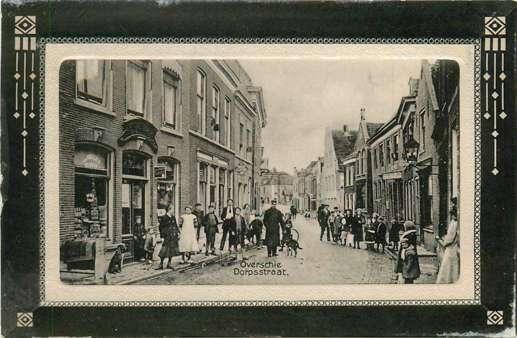 701-376-027 Overschie Dorpsstraat, Verzenden, Voor 1920, Zuid-Holland