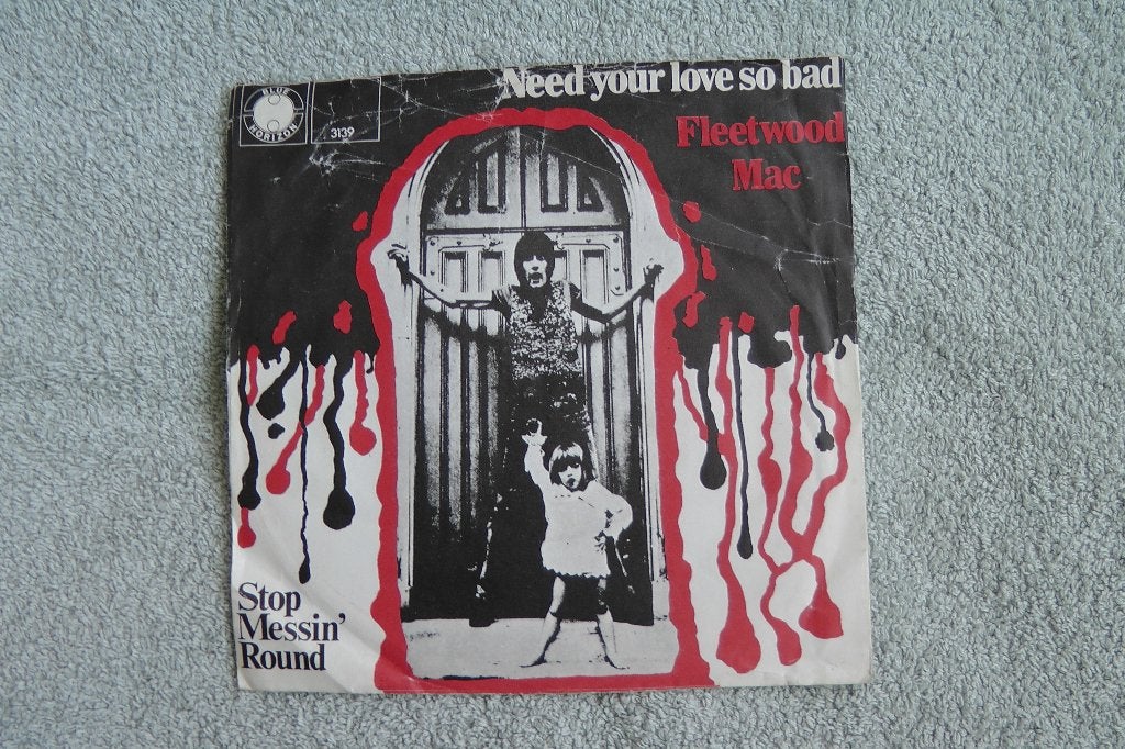 Fleetwood Mac – Need your love so bad (Vinyl Single), Gebruikt, Fotohoes, Blues Rock, 7 inch