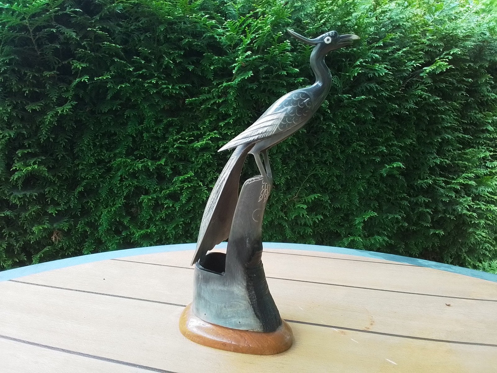 HOORNEN  VOGEL SCULPTUUR, Antiek en Kunst, Ophalen of Verzenden