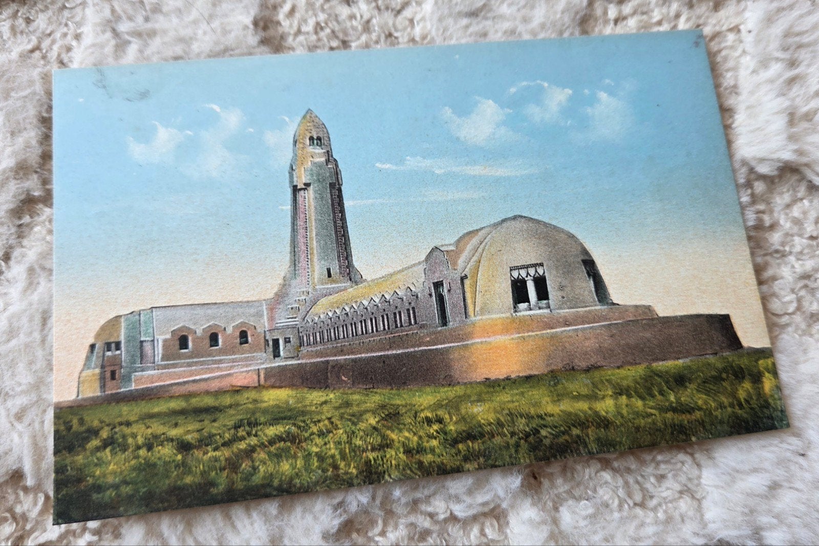 Ansichtkaart Ossuaire de Douaumont - Verdun, Frankrijk, Verzamelen, Verzenden, Voor 1920, Gelopen, Frankrijk