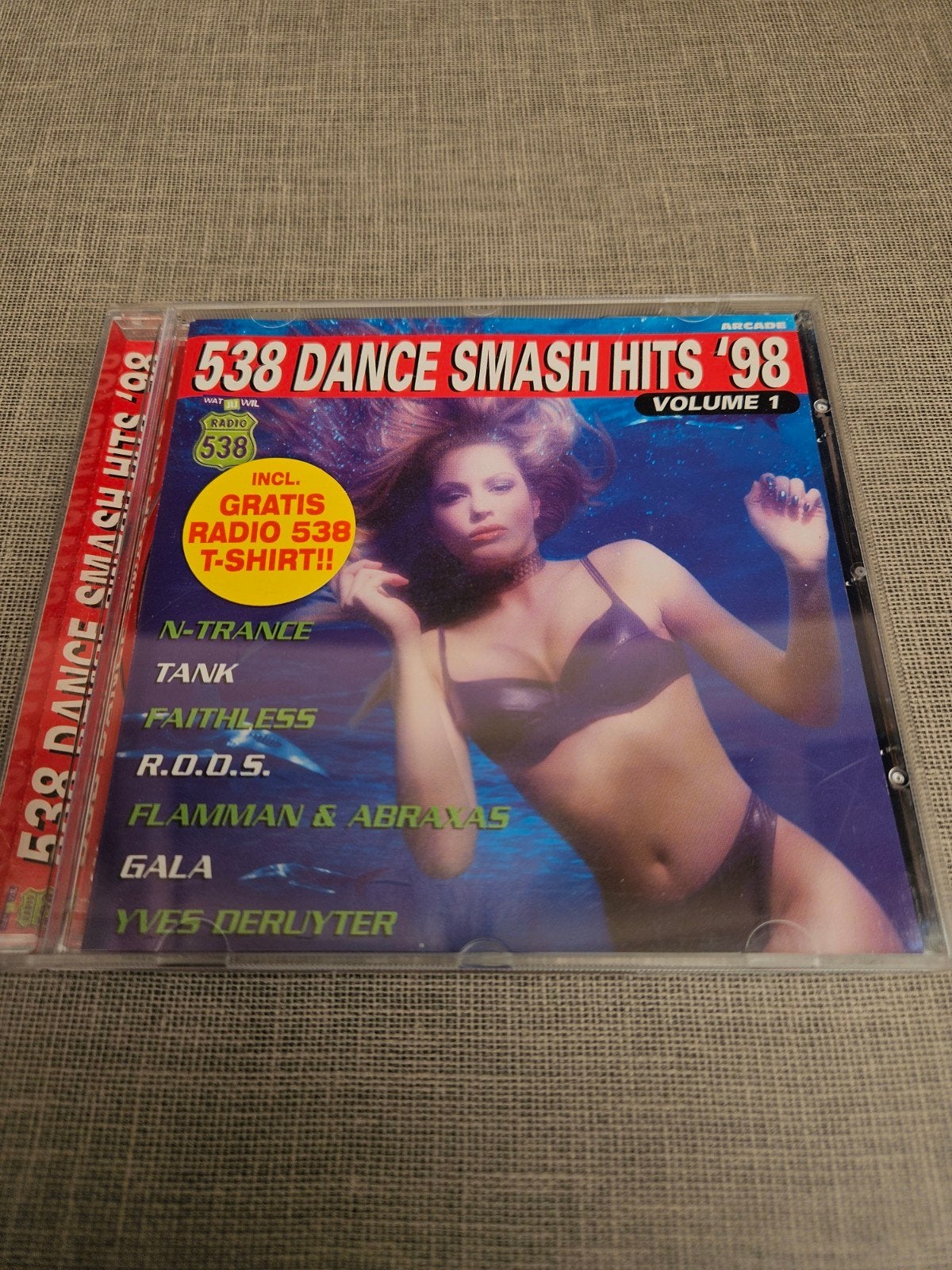 538 Dance Smash Hits '98 Volume 1 CD, Ophalen of Verzenden, Zo goed als nieuw, Dance Populair