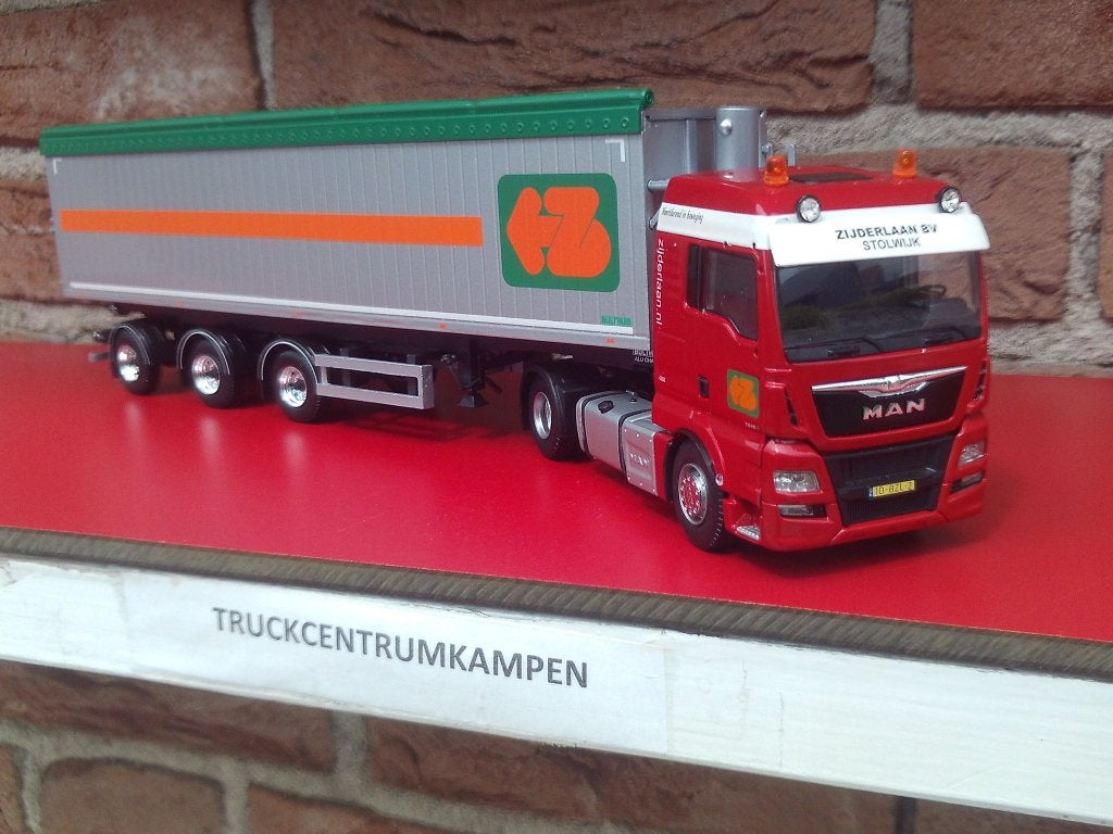 Tekno  Man  4 x 2  met  Bulthuis  kipper  van  Zijderlaan., Hobby en Vrije tijd, Ophalen of Verzenden, Nieuw, Bus of Vrachtwagen