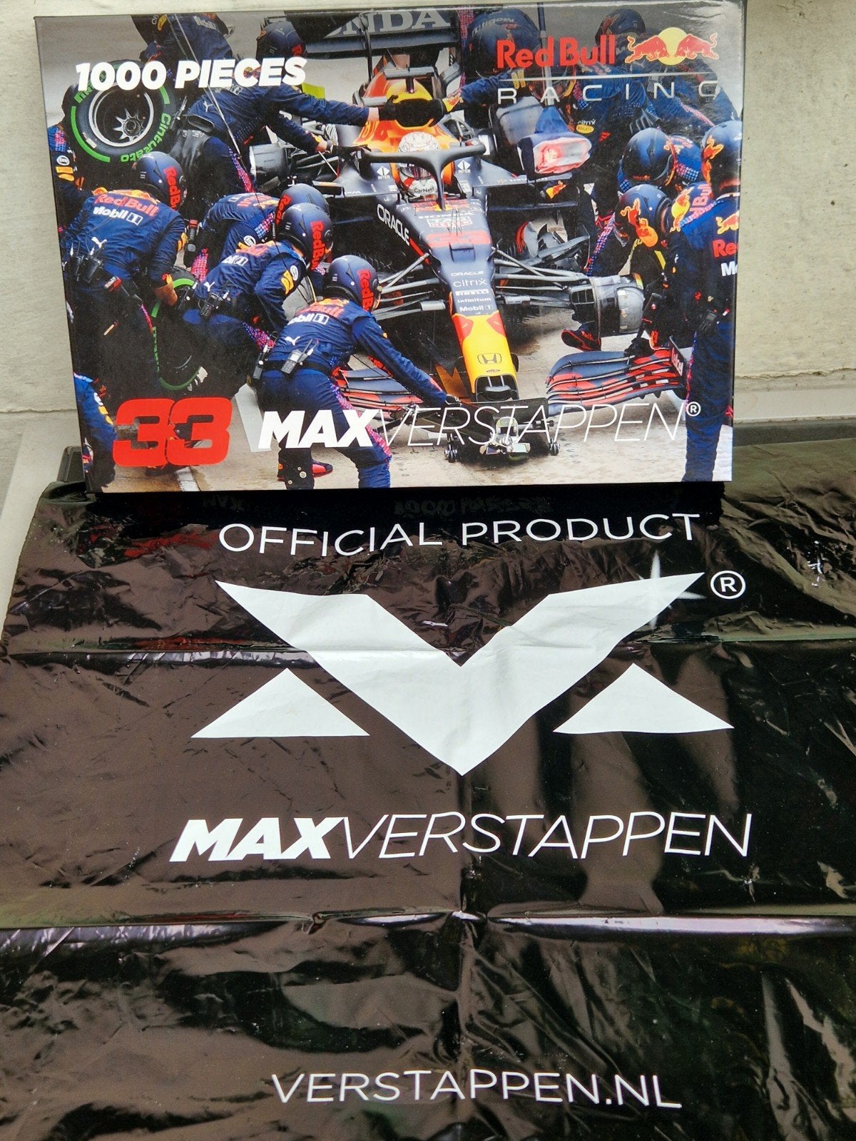 MAX VERSTAPPEN Puzzel 1000 Stukjes - Glanzend Design, Ophalen of Verzenden, 500 t/m 1500 stukjes, Nieuw, Legpuzzel