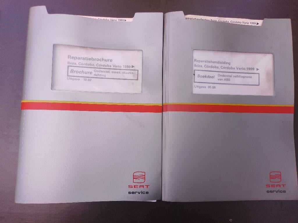 Seat Ibiza / Cordoba 6K2  dealer werkplaatsboeken Onderstel, Ophalen of Verzenden, Gelezen, Overige merken