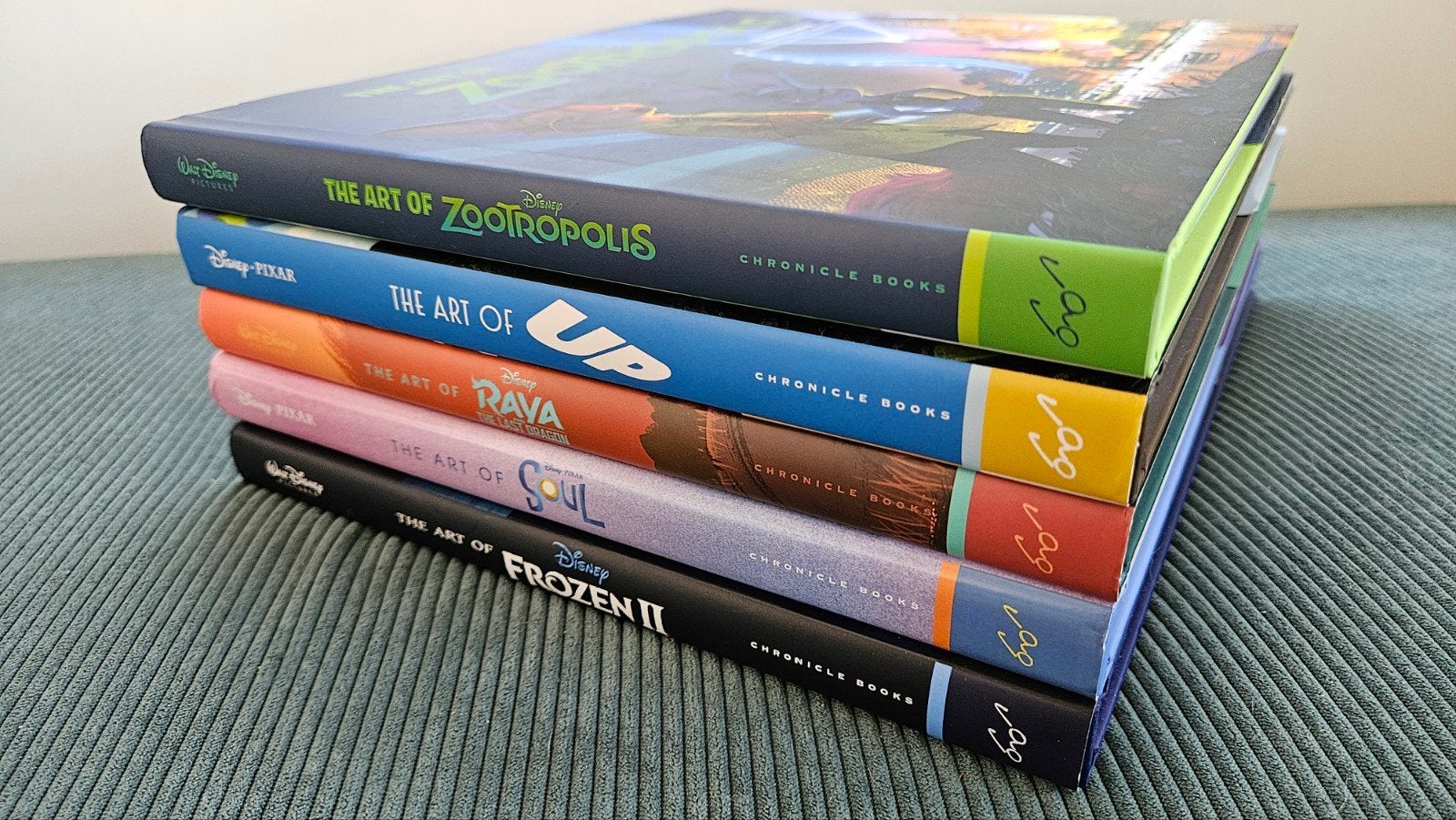 5 Disney artbooks, Ophalen of Verzenden, Overige figuren, Zo goed als nieuw, Overige typen