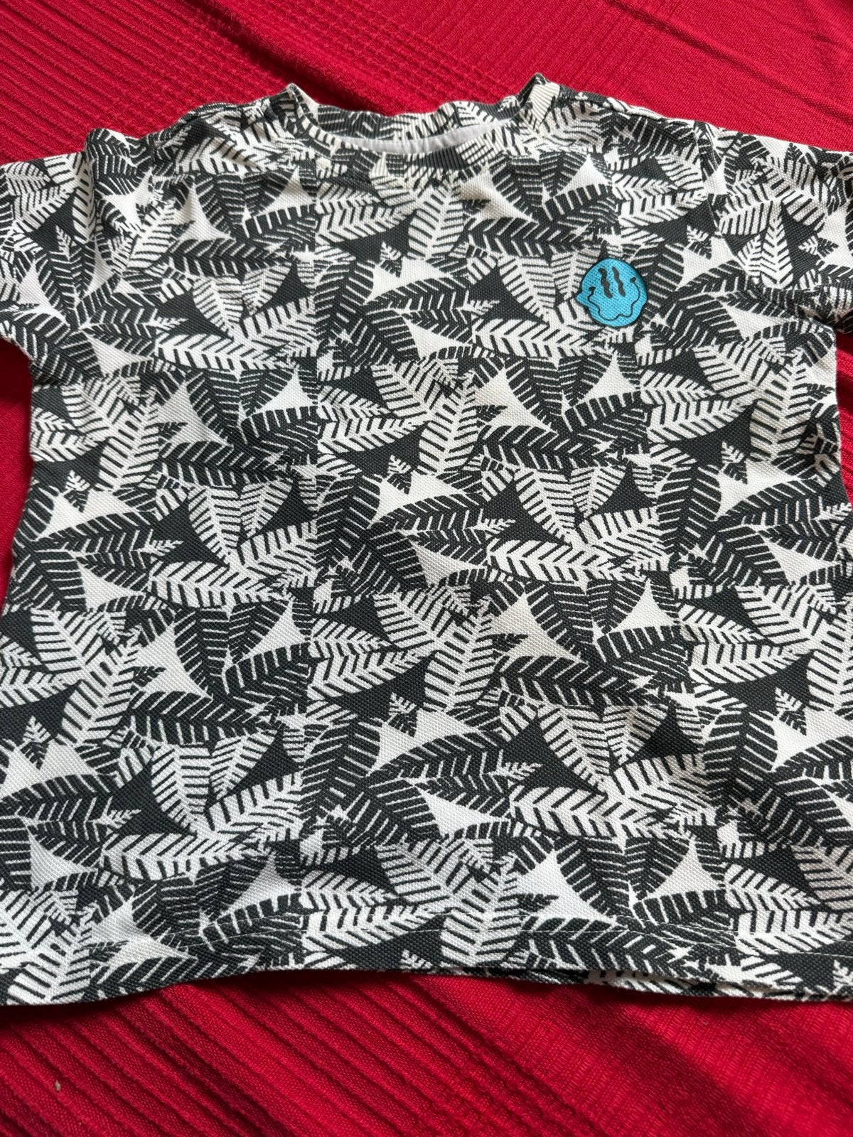 2 T-shirts voor jongens - Shoeby & Name It (maat 98/104), Ophalen of Verzenden, Gebruikt, Jongen, Shirt of Longsleeve