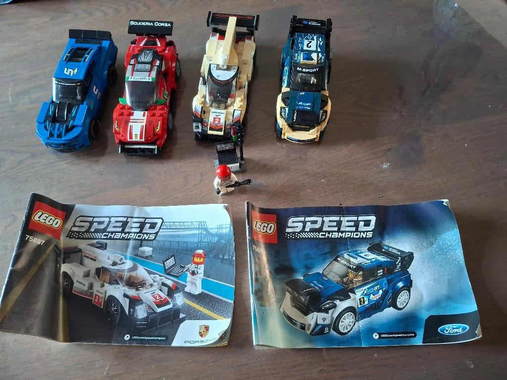 Lego Speed Champions, Kinderen en Baby's, Speelgoed | Duplo en Lego, Gebruikt, Lego, Overige typen, Inclusief instructies, Speed Champions