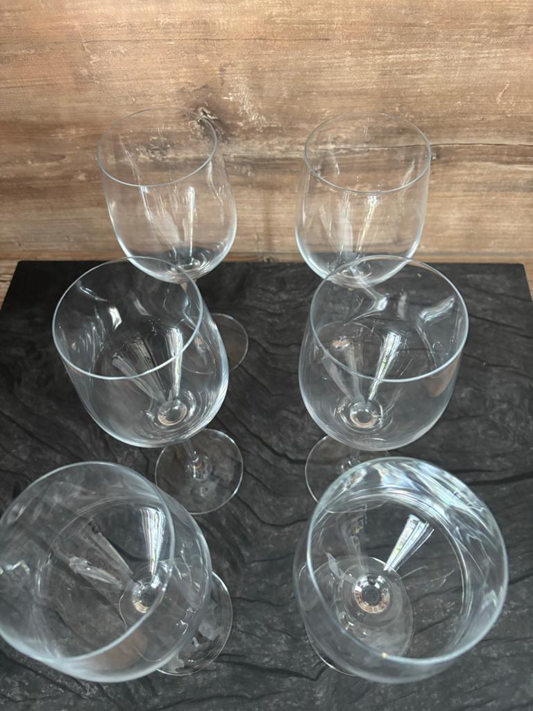 6 Rosenthal DiVino Bordeaux wijnglazen, Glas of Glazen, Ophalen of Verzenden, Overige stijlen, Glas