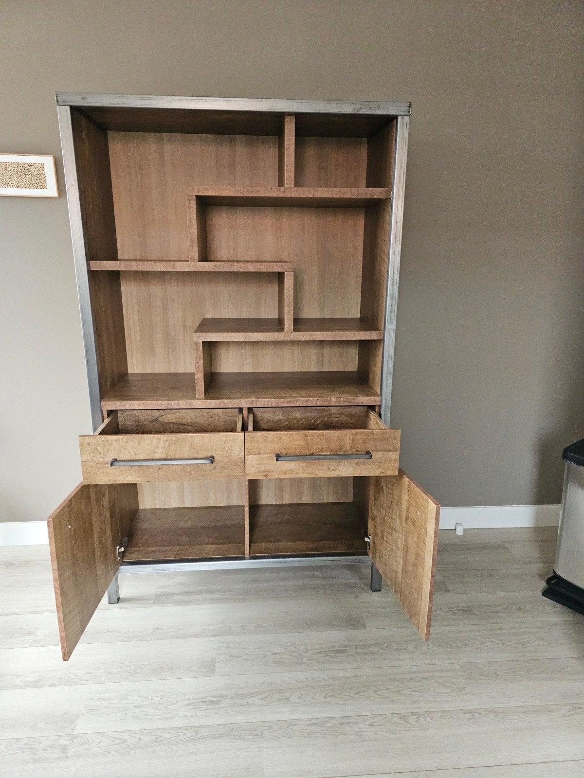 Kast voor in de woonkamer met laden en deuren, Ophalen, 100 tot 150 cm, Zo goed als nieuw, 25 tot 50 cm